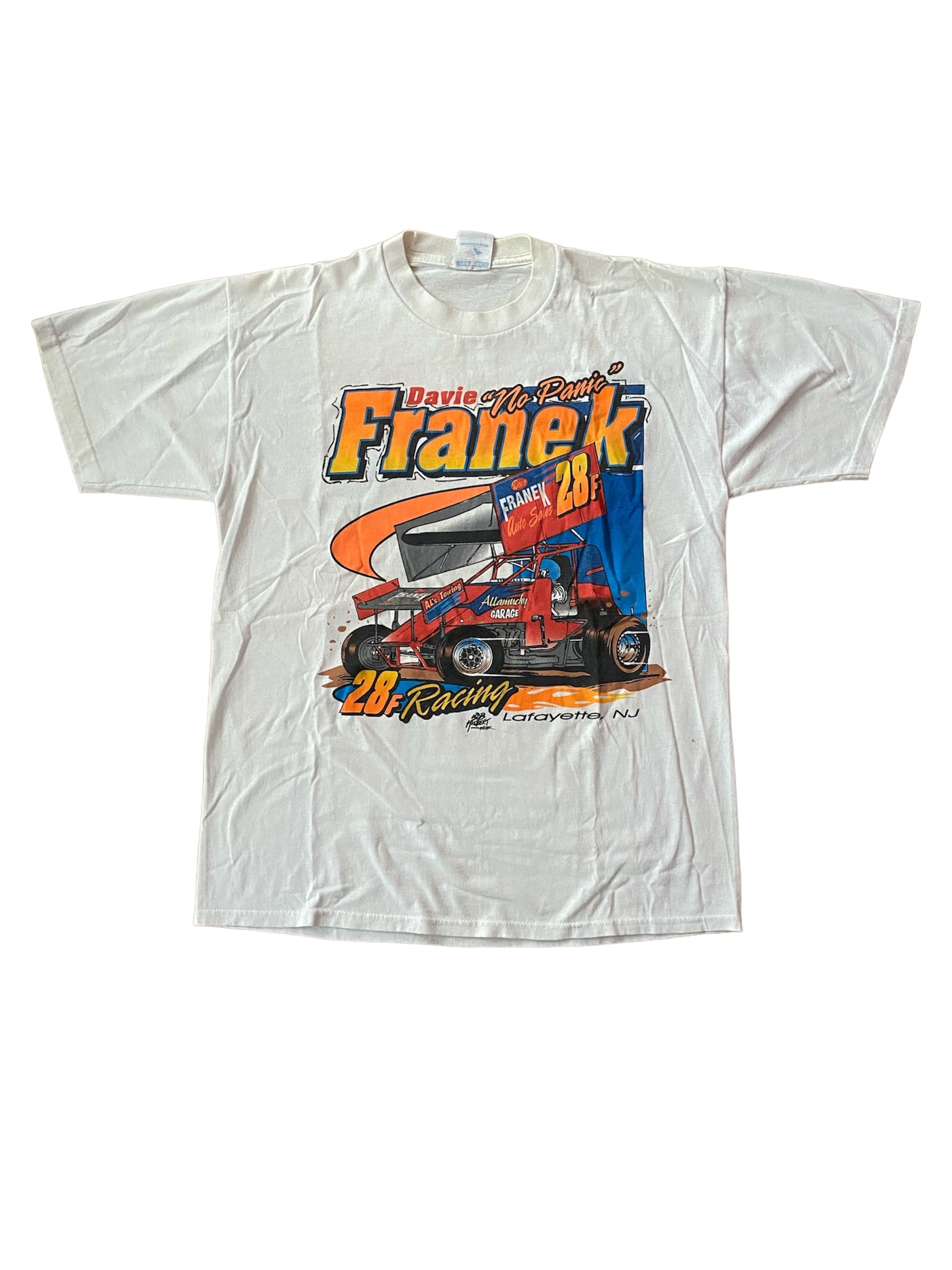 (PRE-OWNED) Davie “No Panic” Franek Racing Tee