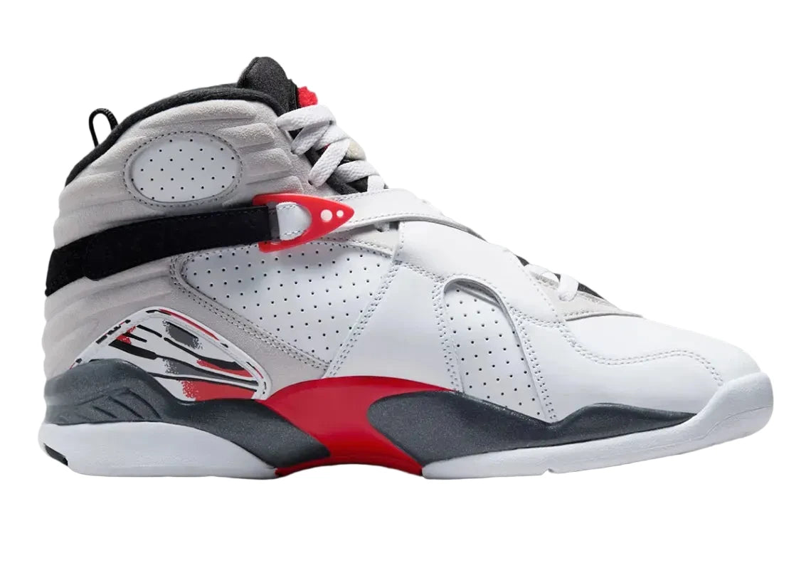 Jordan 8 Retro White True Red (2025)