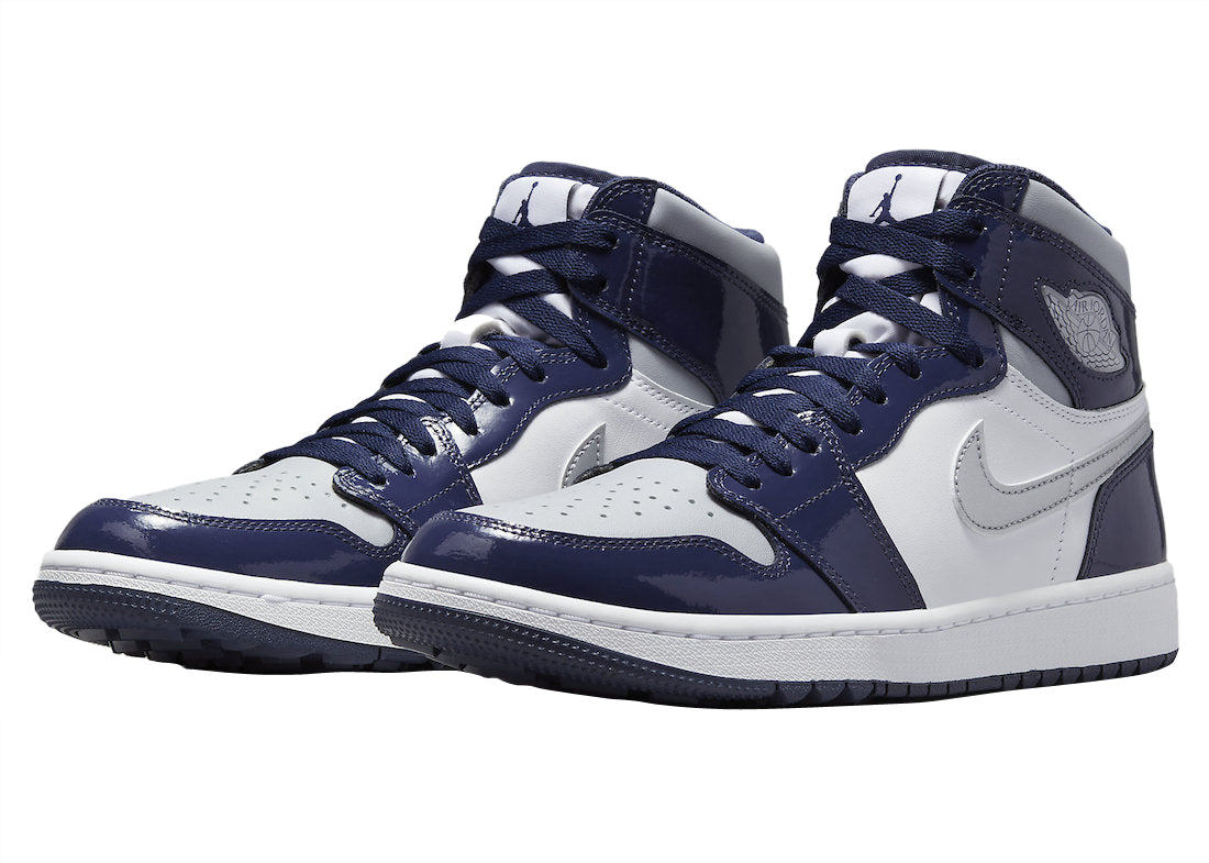 Jordan 1 Retro High Golf Patent Midnight Navy