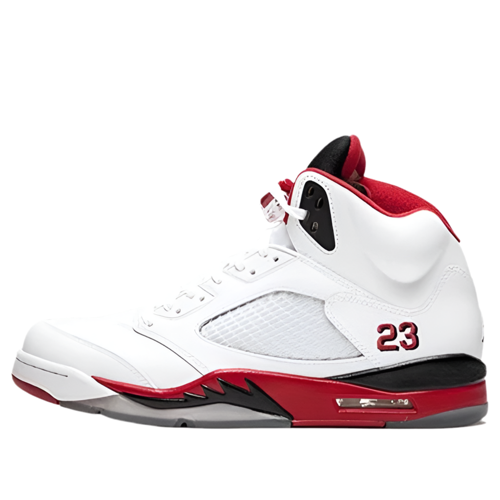 Jordan 5 Retro Fire Red Black Tongue (2013)