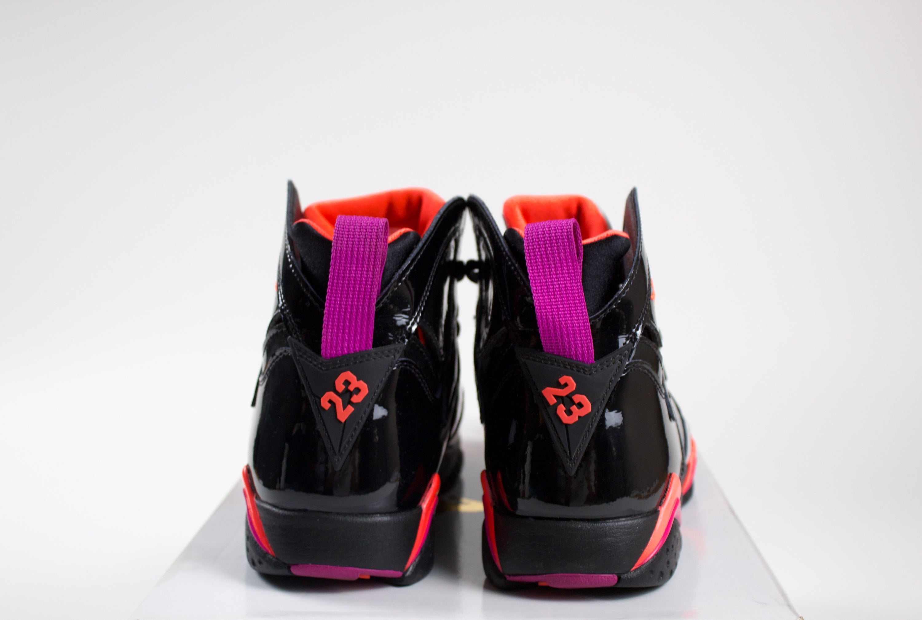 (PRE-OWNED) Jordan 7 Retro Black Patent (WMNS)