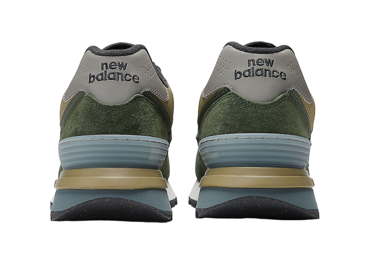 New Balance 574 Legacy Stone Island Dark Green