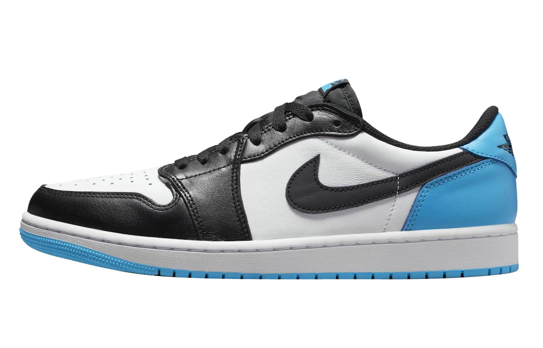 Jordan 1 Retro Low OG Black Dark Powder Blue