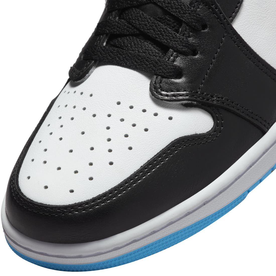 Jordan 1 Retro Low OG Black Dark Powder Blue