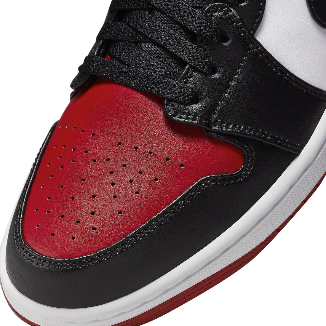 Jordan 1 Low Bred Toe 2.0