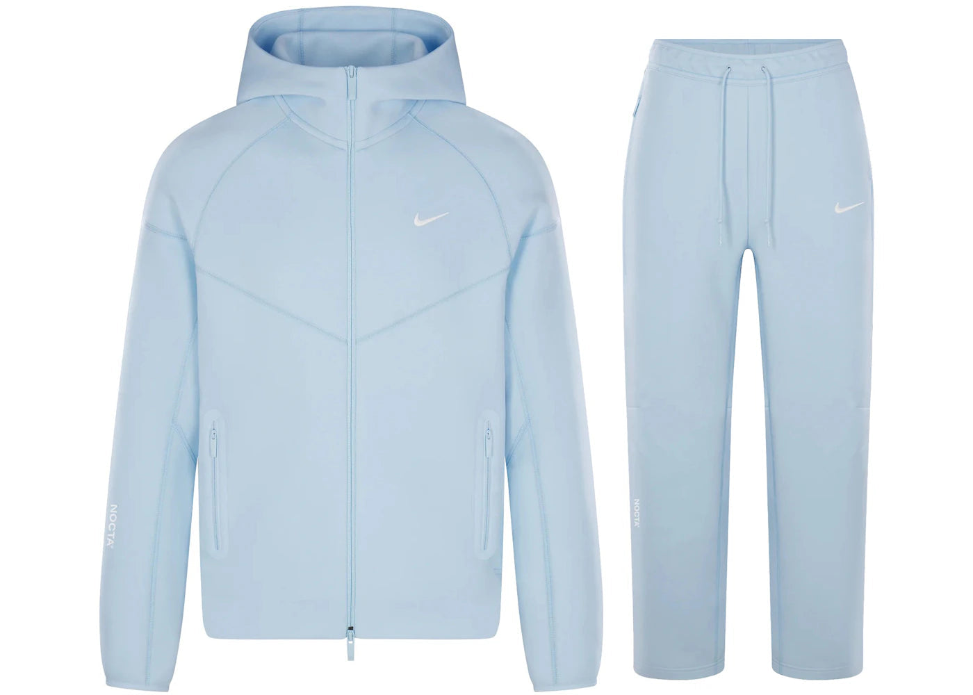 Nike x NOCTA Tech Fleece Hoodie & Joggers Set Cobalt Blue/Tint