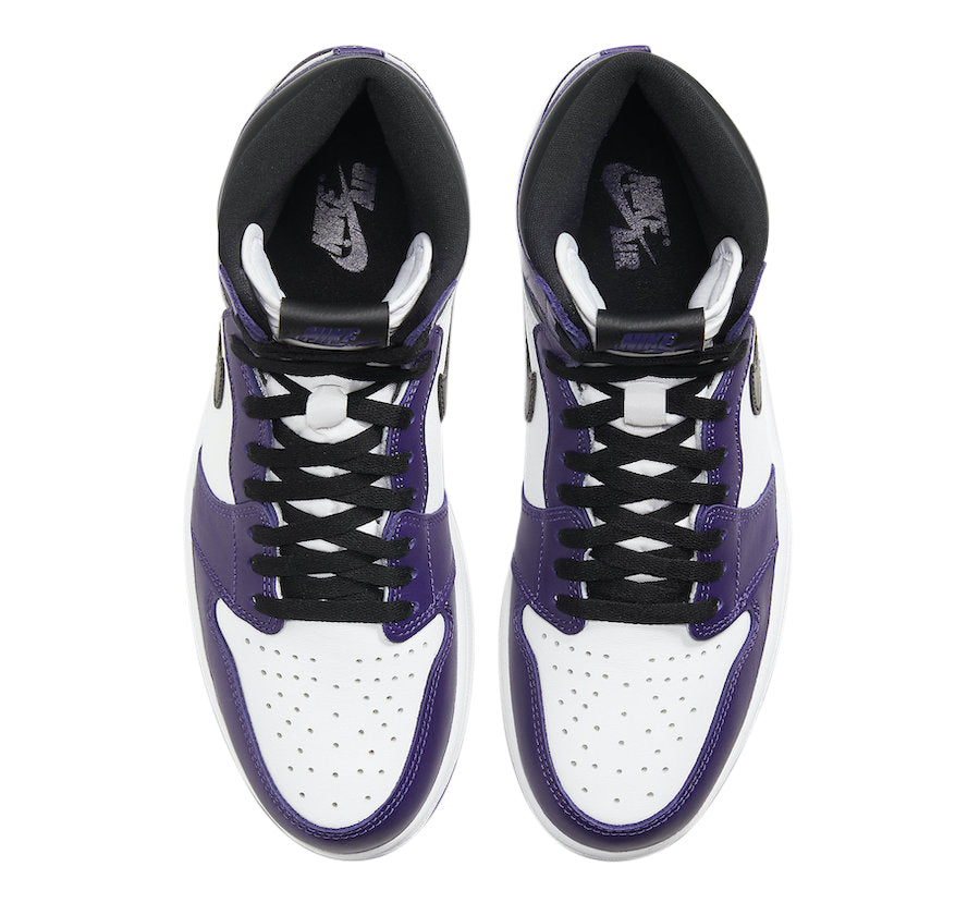 Jordan 1 Retro High Court Purple White