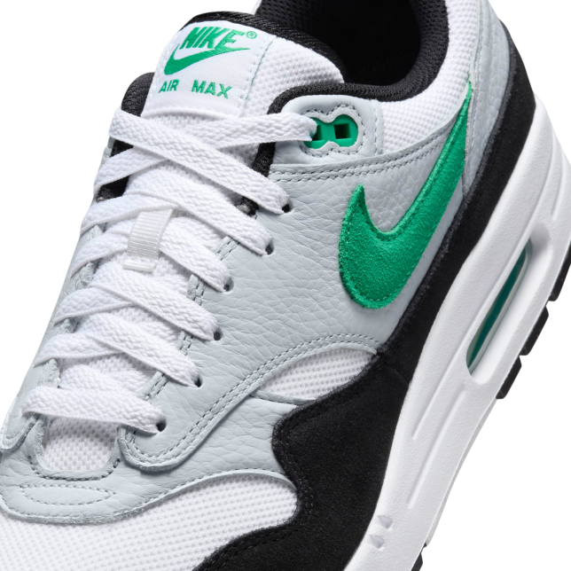 Nike Air Max 1 White Black Stadium Green