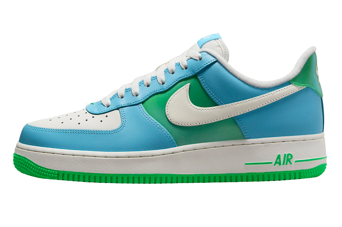 Nike Air Force 1 Low ‘07 Aquarius Blue Vapor Green