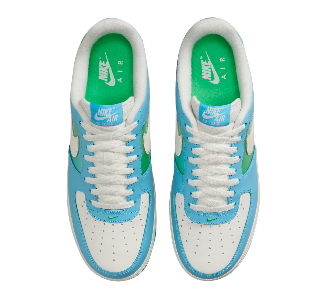 Nike Air Force 1 Low ‘07 Aquarius Blue Vapor Green