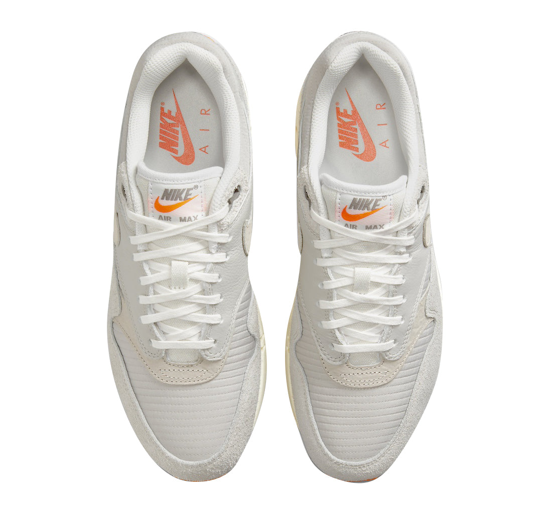 Nike Air Max 1 PRM Light Iron Ore Total Orange