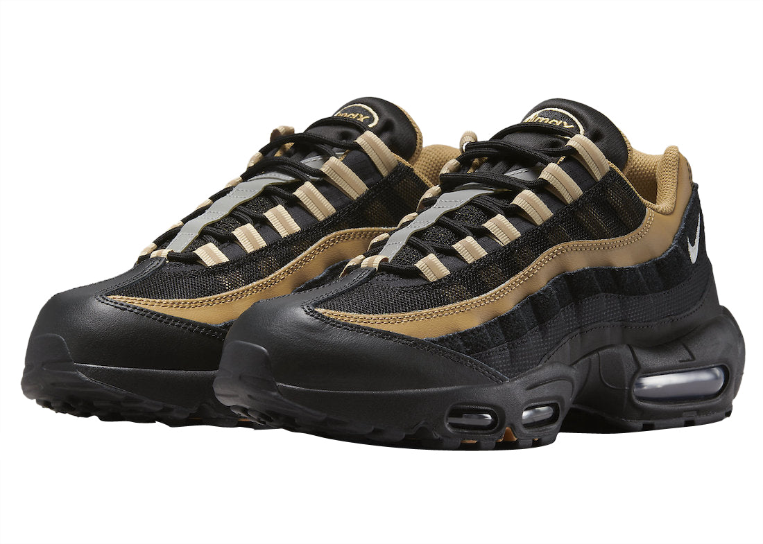 Nike Air Max 95 Recraft Black Elemental Gold (GS)