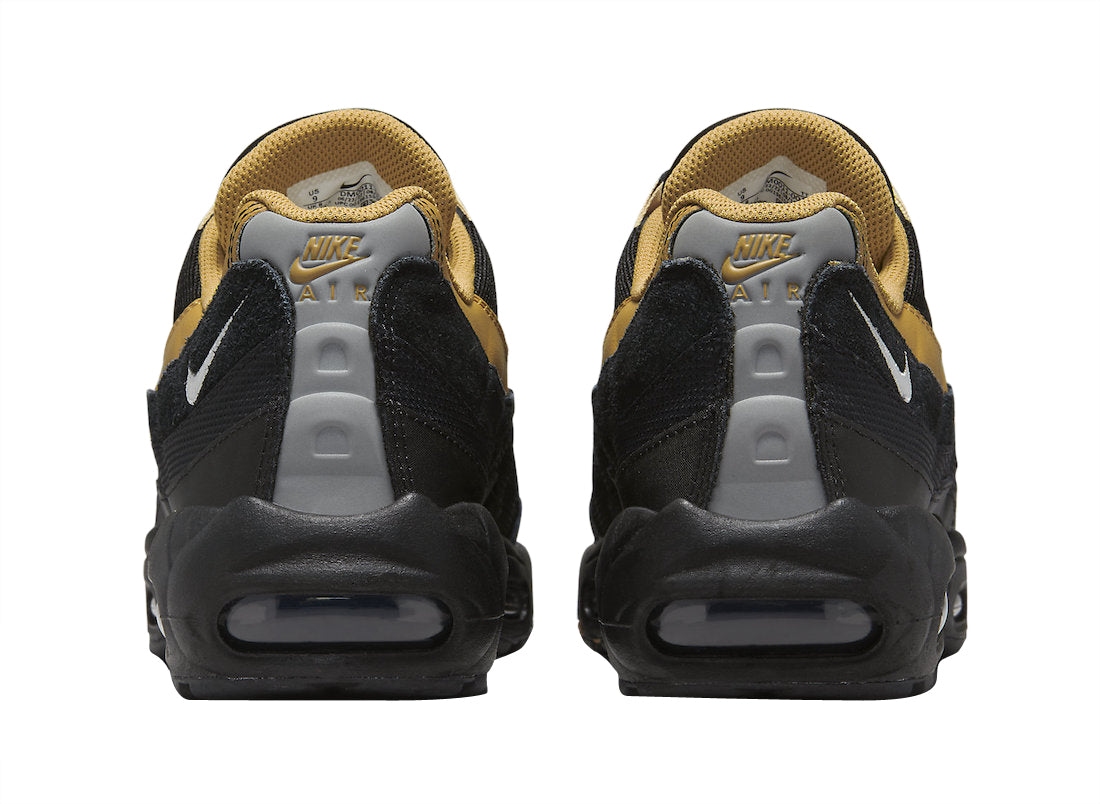 Nike Air Max 95 Recraft Black Elemental Gold (GS)