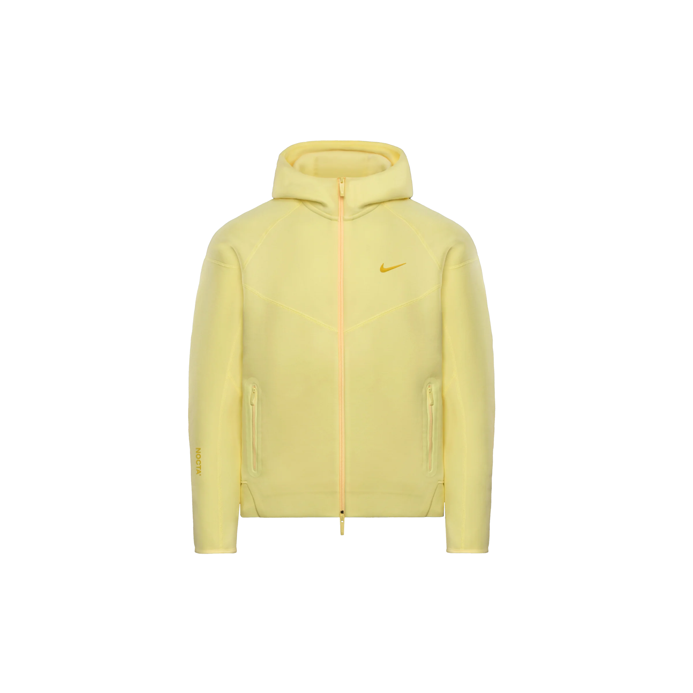 Nike x NOCTA NRG Tech Fleece Full Zip Hoodie Citron Tint/Vivid Sulphur