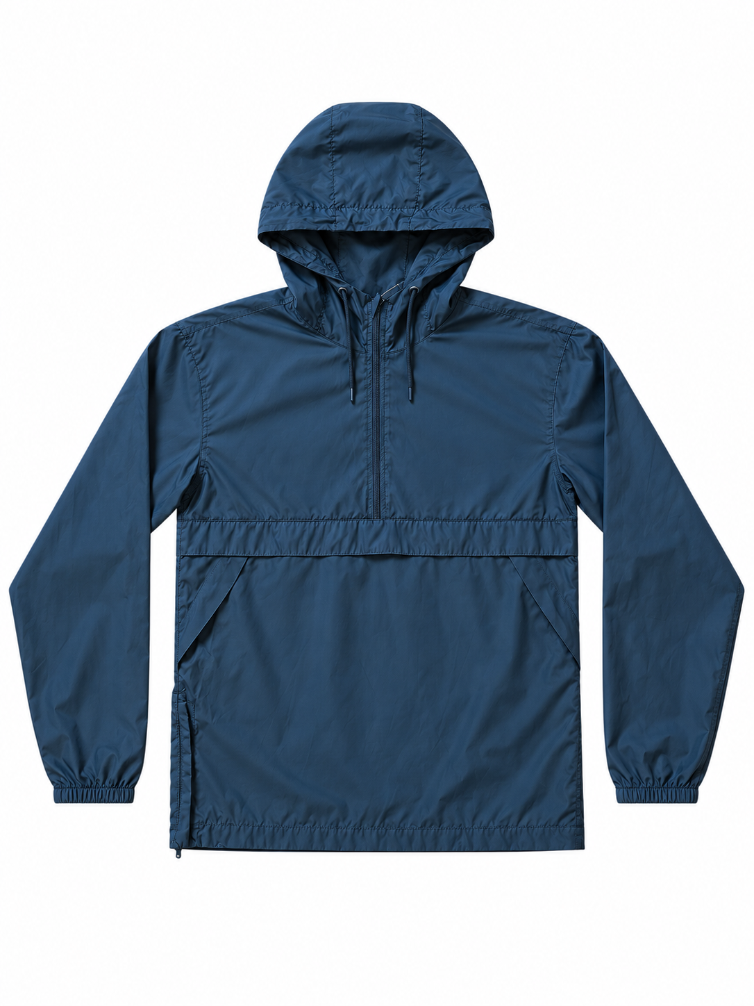 (PRE-OWNED) Nicce London Half-Zip Windbreaker Black