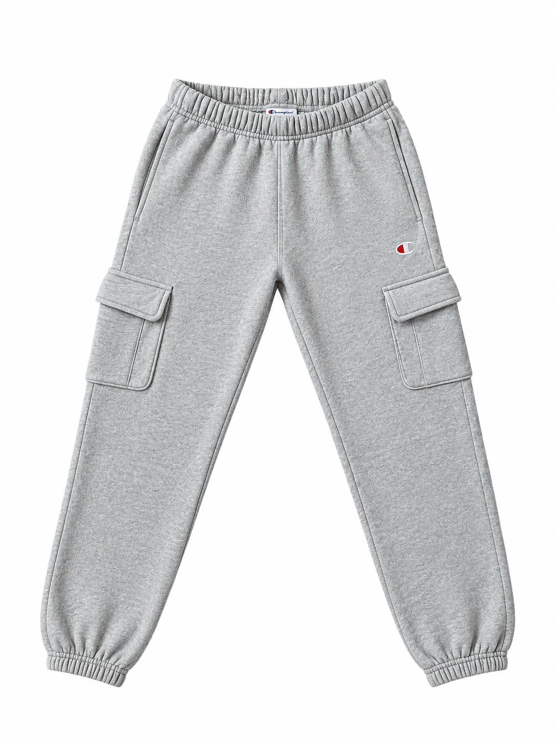 (PRE-OWNED) Champion Reverse Weave Grey Cargo Sweatpants