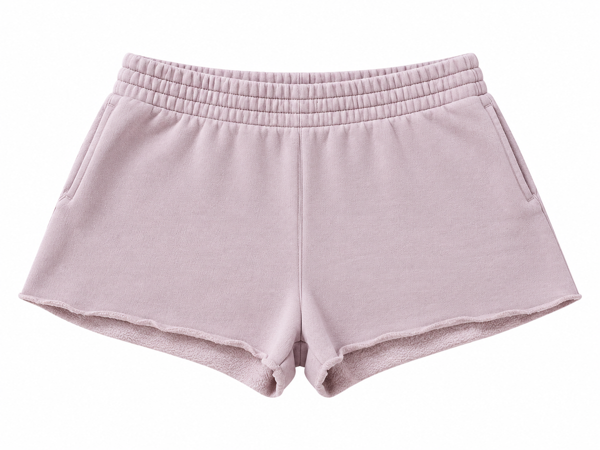 (PRE-OWNED) TNA Cozy Fleece Perfect Hi-Rise Mini Sweatshort