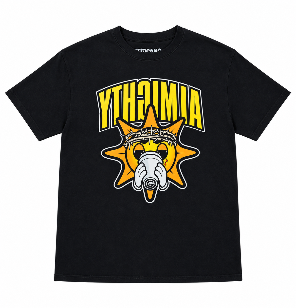 (PRE-OWNED) Glo Gang Sun Tee Black