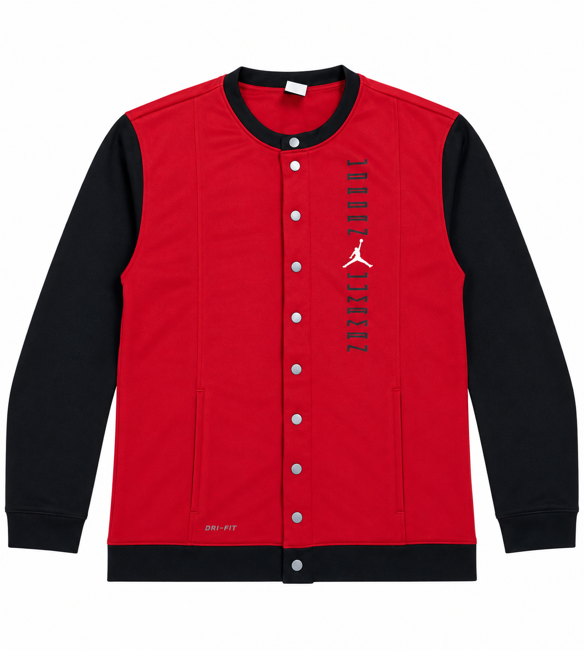 (PRE-OWNED) Nike Air Jordan Retro 11 Bred Performance Snap Jacket