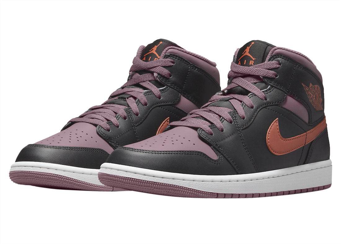 Jordan 1 Mid SE Black Sky J Mauve