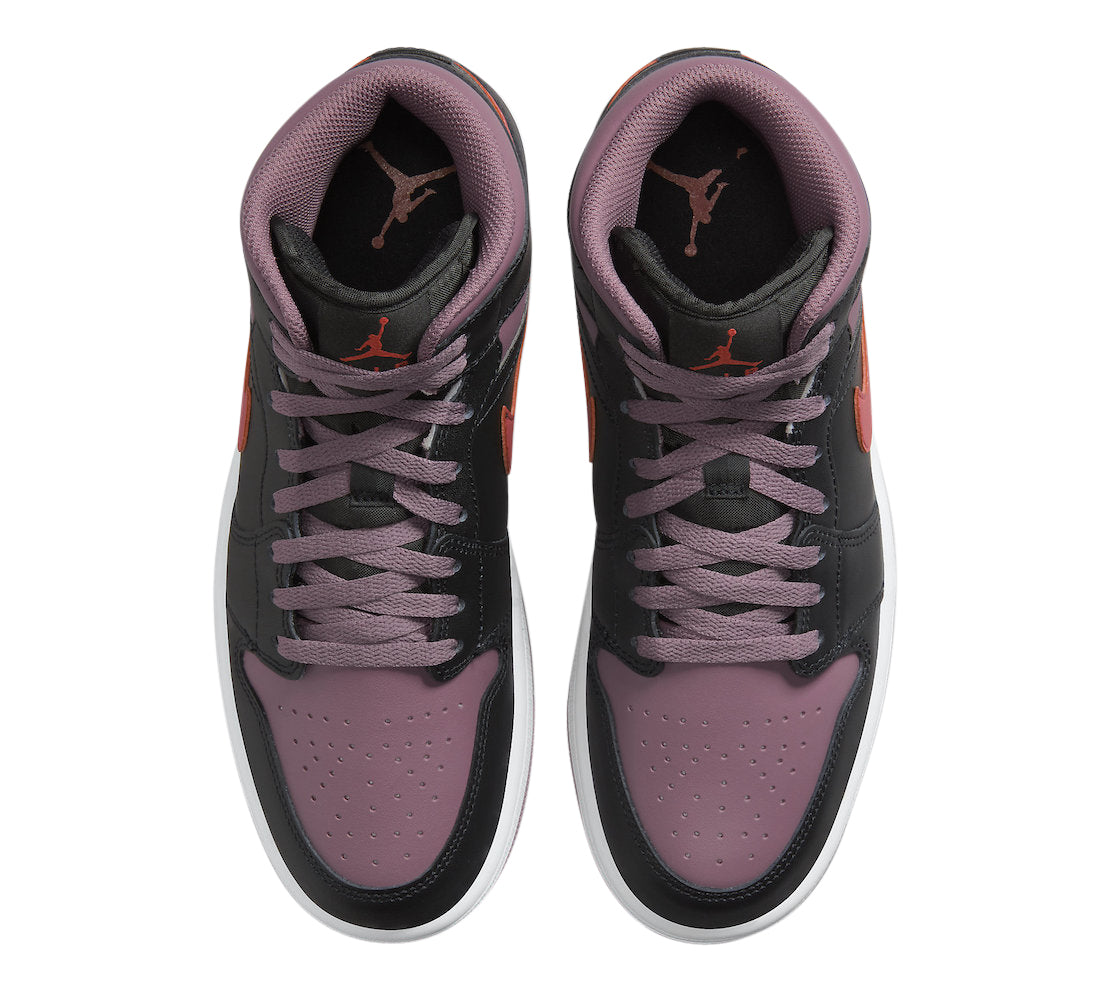 Jordan 1 Mid SE Black Sky J Mauve