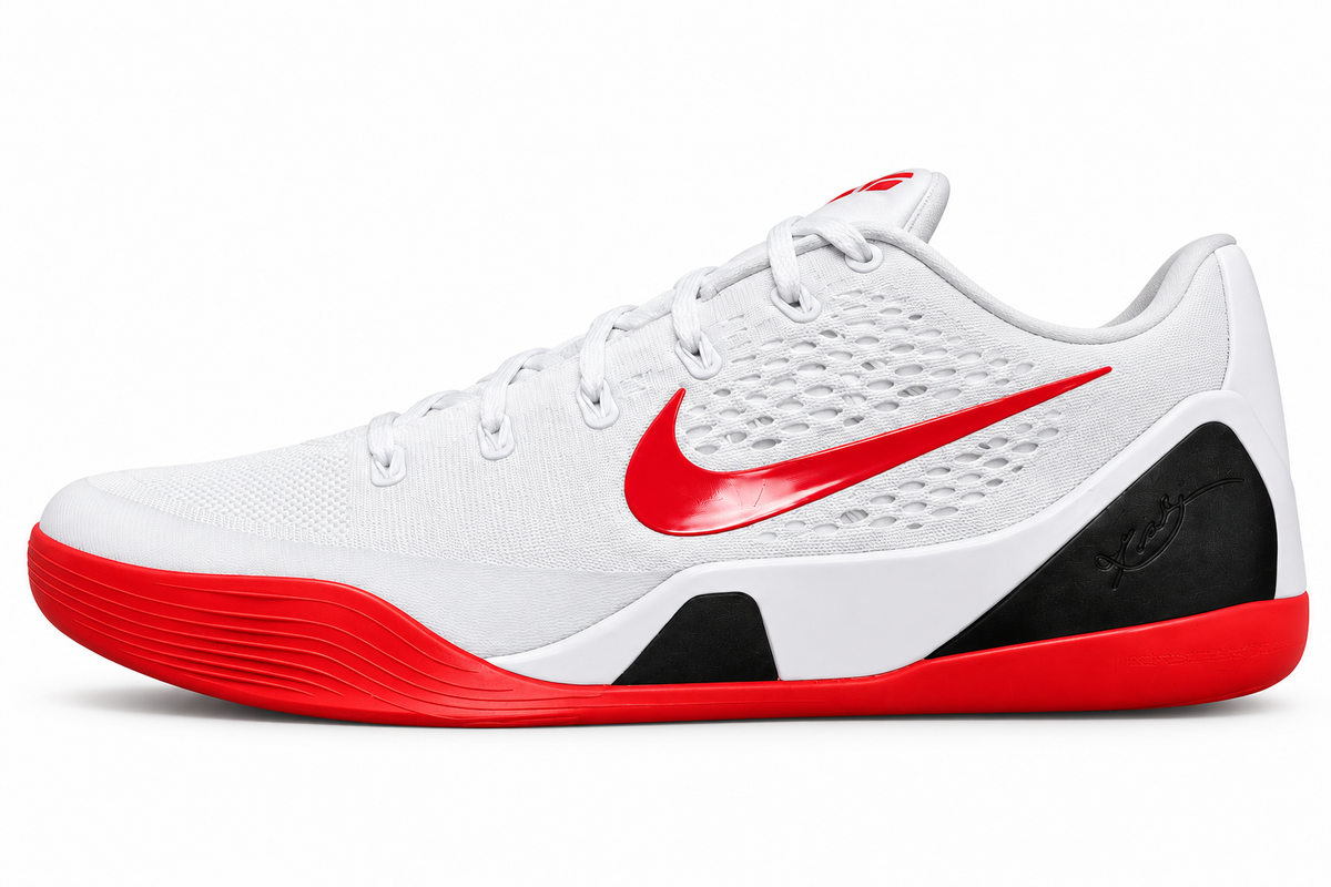 Nike Kobe 9 EM TB White Gym Red