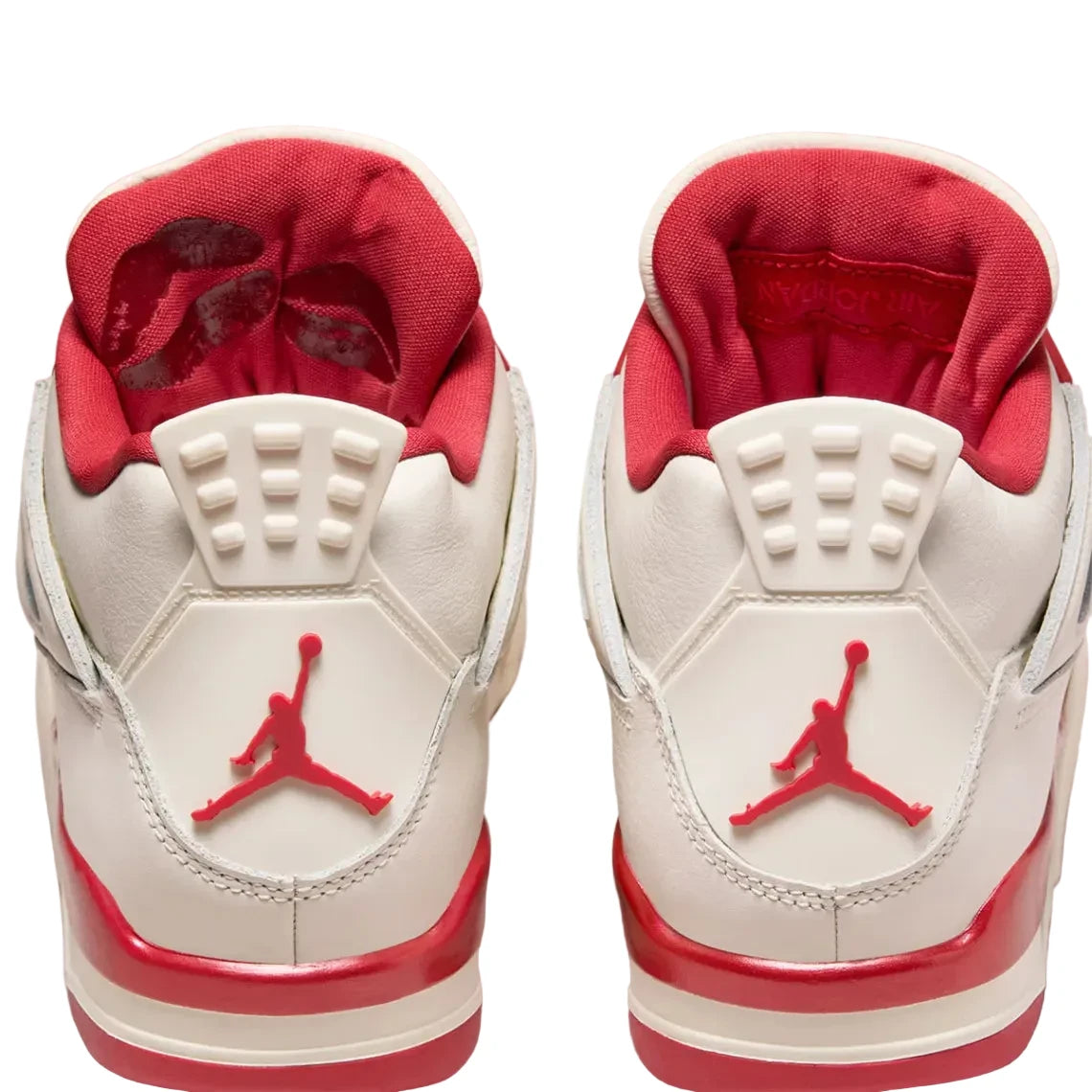 Jordan 4 Retro Pale Ivory Sierra Red (WMNS)