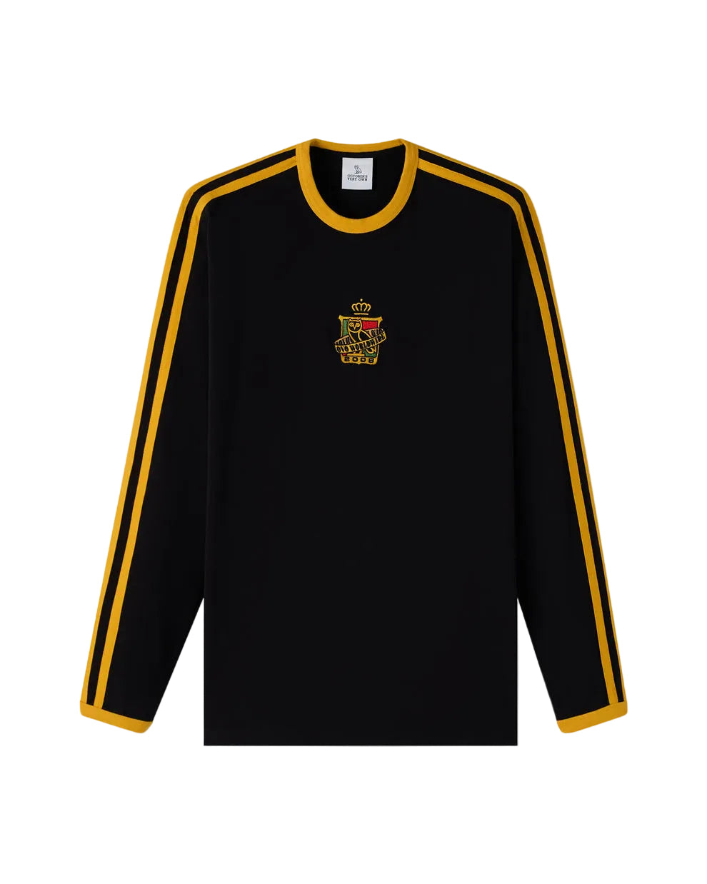 OVO Crest Long Sleeve T-Shirt Black