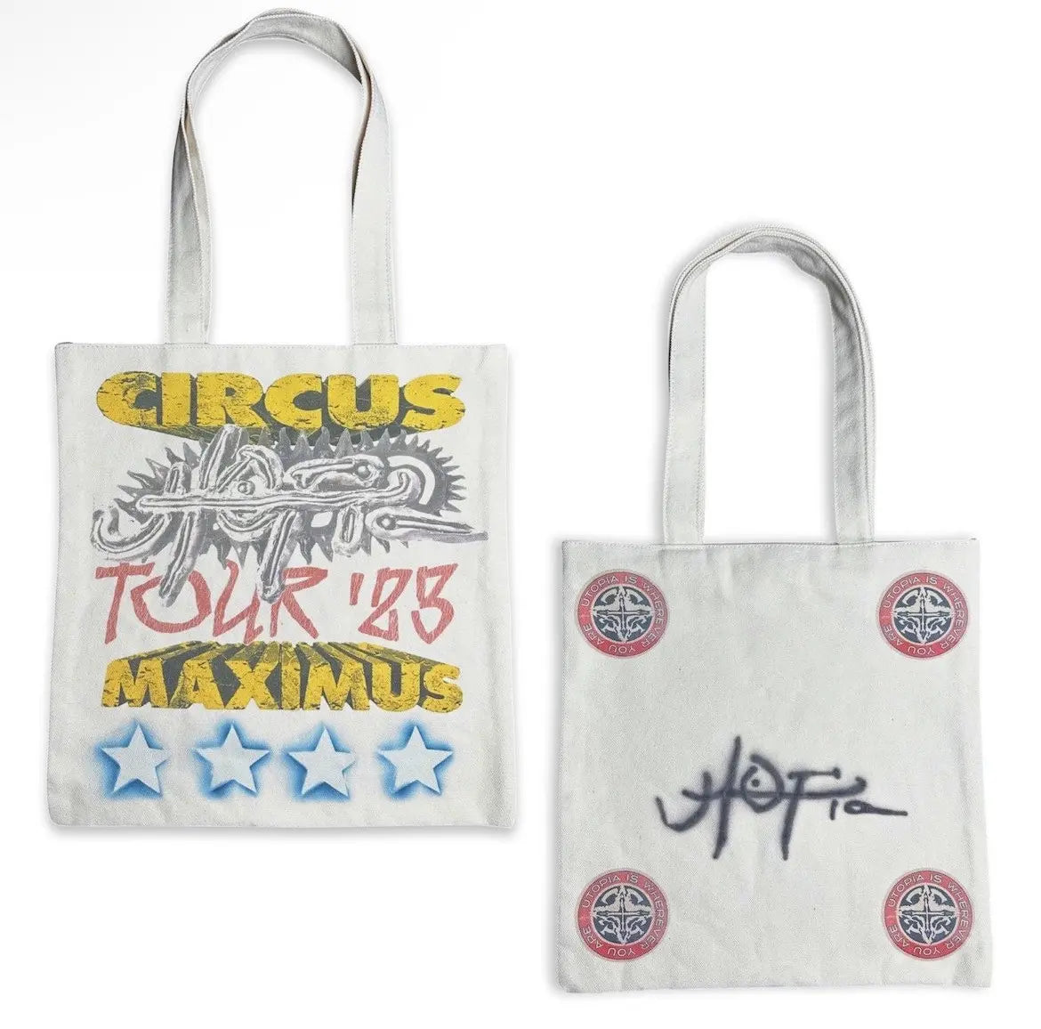 Travis Scott Utopia Circus Maximus Tour Tote Bag