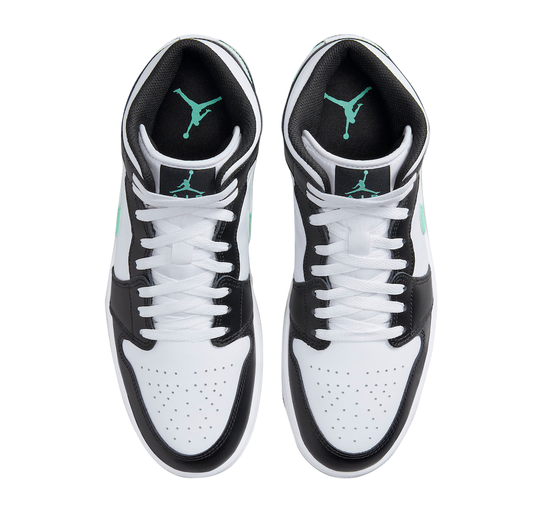 Jordan 1 Mid Green Glow