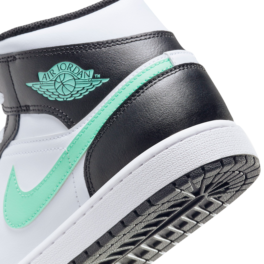 Jordan 1 Mid Green Glow
