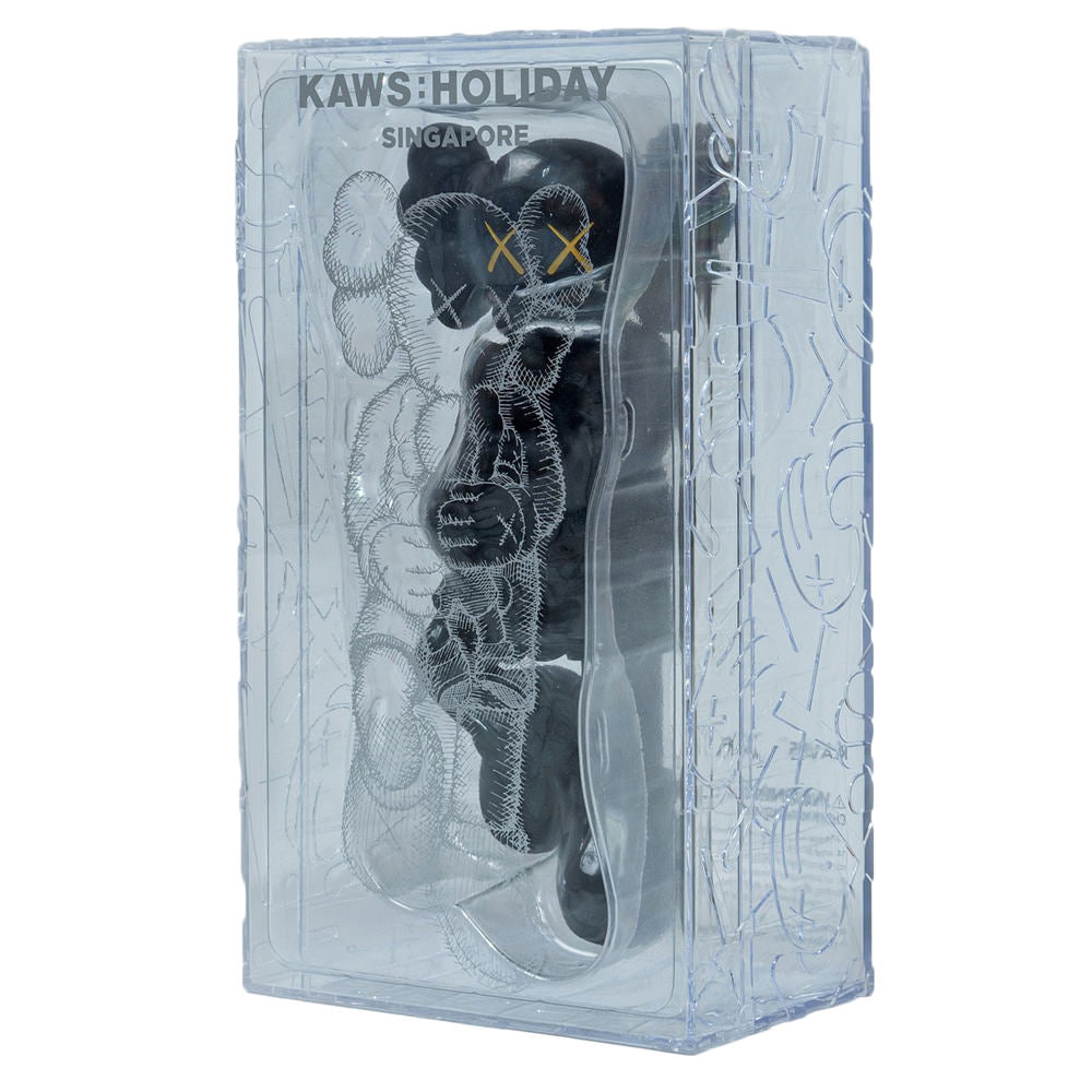 KAWS Holiday Singapore Vinyl Figure Black