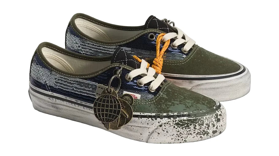 Vans Premium Authentic La Habana Green Blue