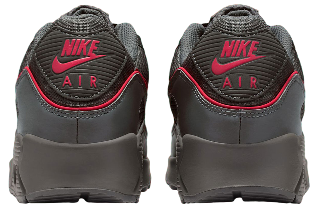 Nike Air Max 90 Premium Iron Grey University Red