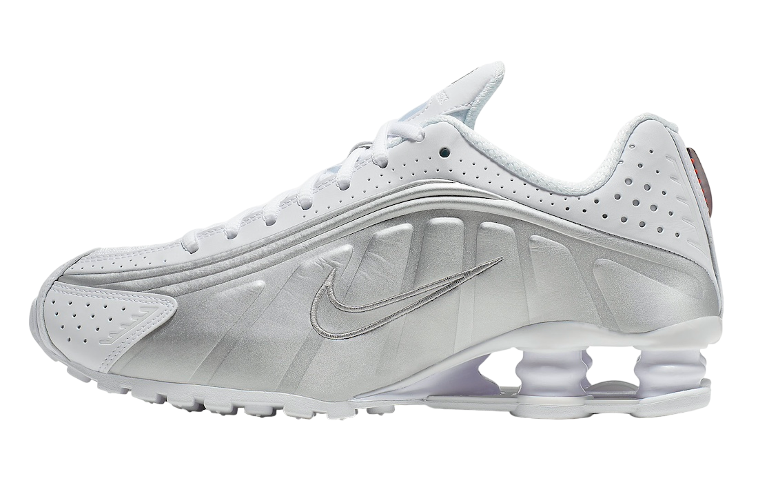 Nike Shox R4 White Metallic Silver (WMNS)