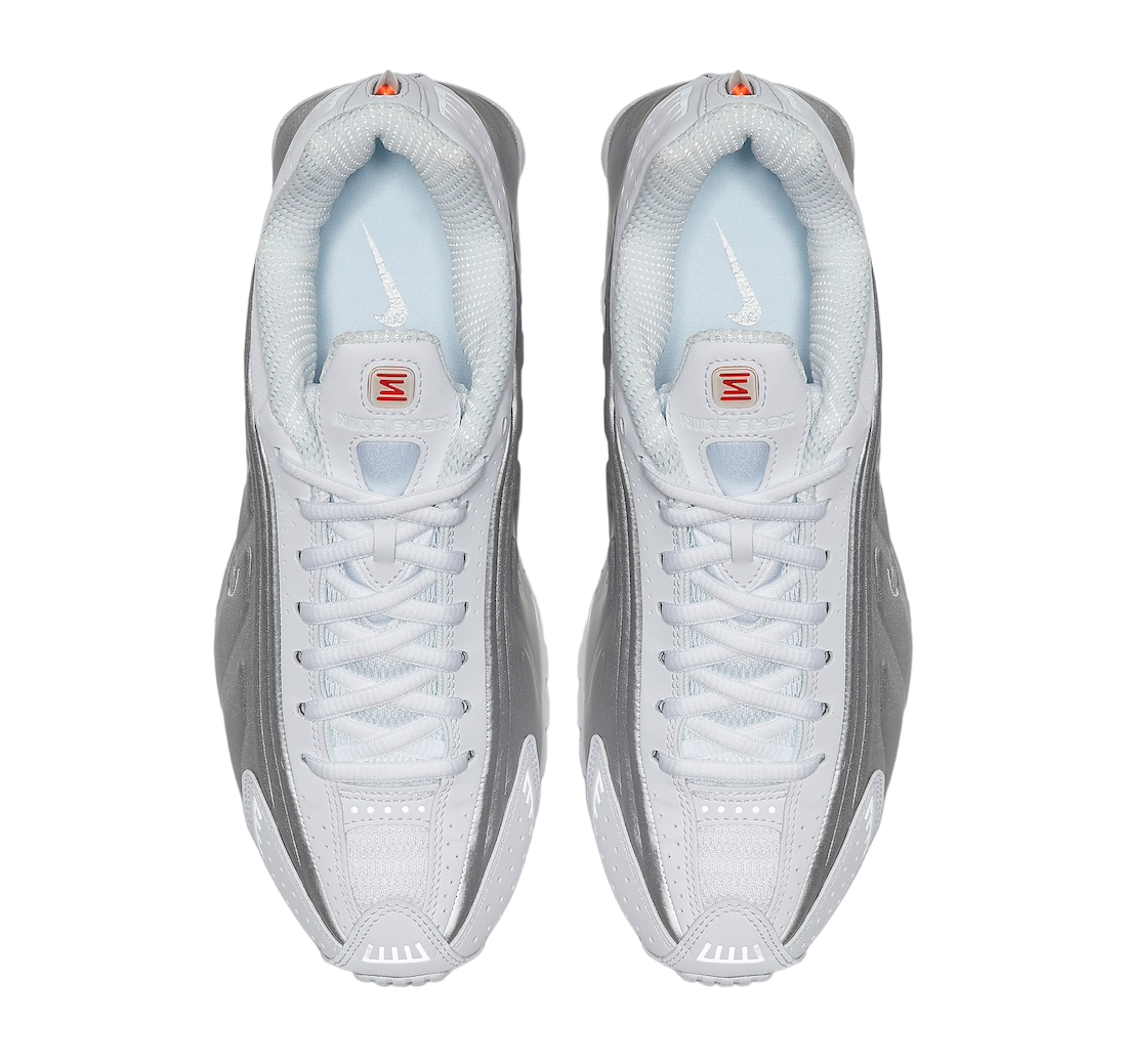 Nike Shox R4 White Metallic Silver (WMNS)