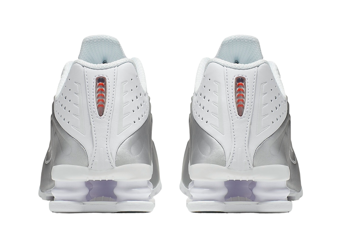 Nike Shox R4 White Metallic Silver (WMNS)