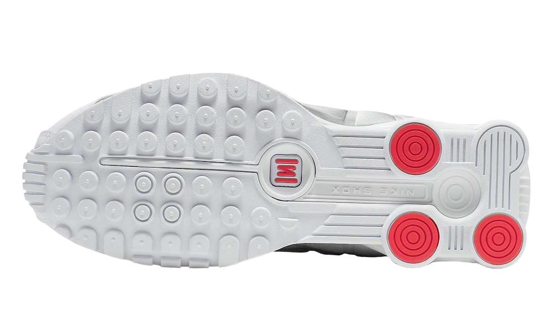 Nike Shox R4 White Metallic Silver (WMNS)