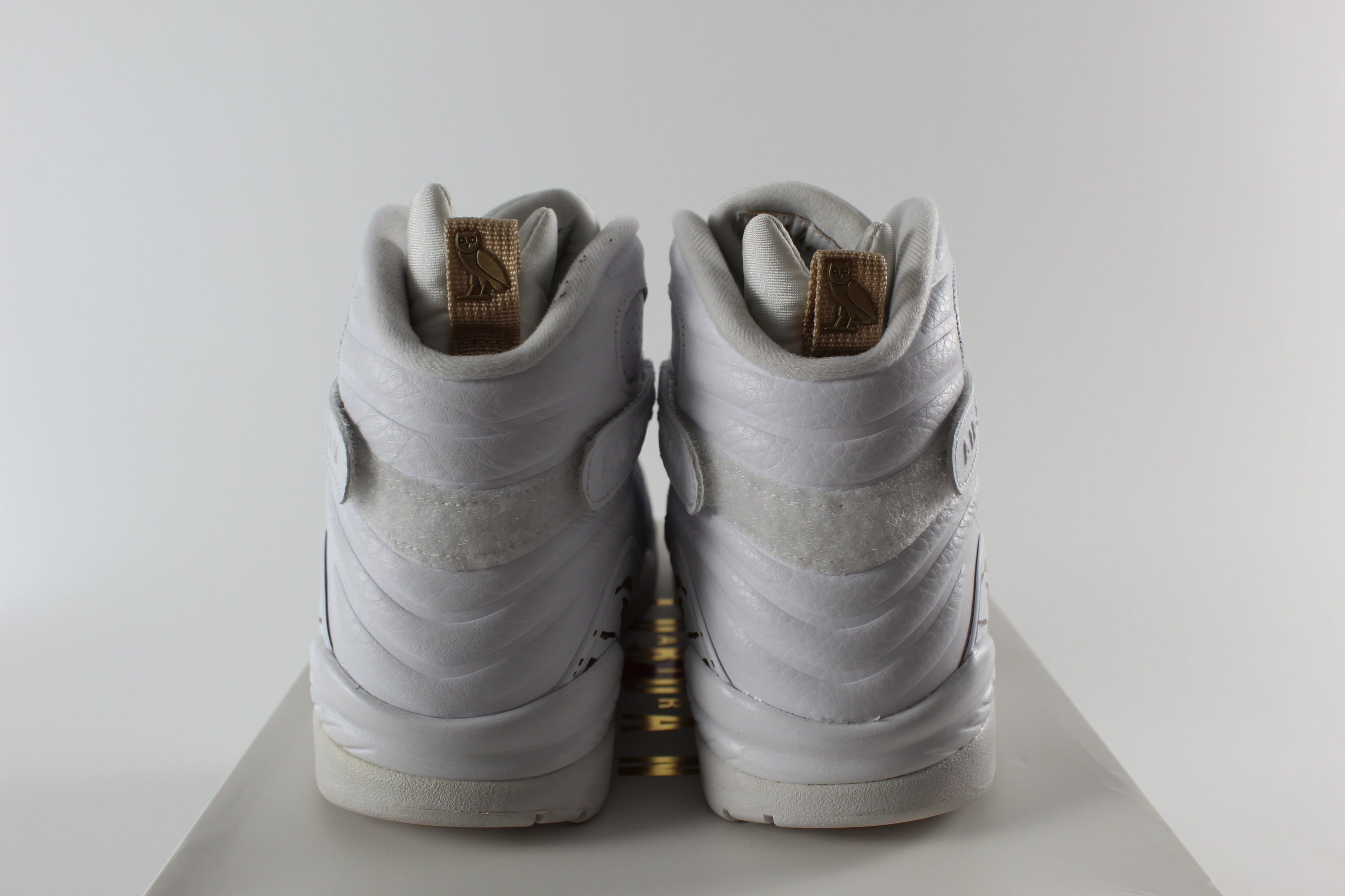 (PRE-OWNED) Jordan 8 Retro OVO White